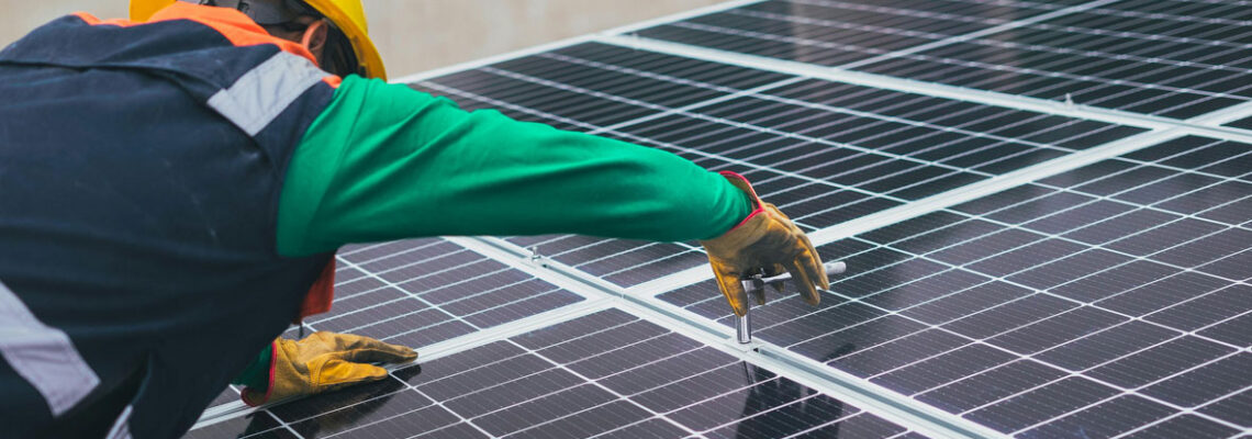 installation de panneaux solaires